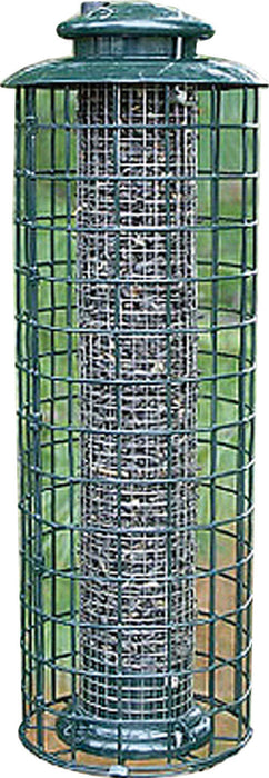 Squirrel-Resistant Caged Screen Feeder