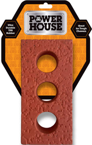 Power House Brick Tpr Dog Toy