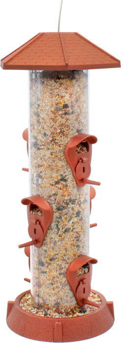 Village Collection 2-In-1 Hinged Port Bird Feeder
