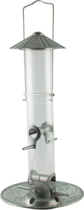 Rustic Farmhouse Silo Tube Seed Feeder