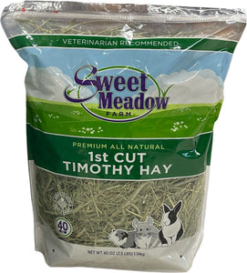 Sweet Meadow Farm 1st Cut Timothy Hay