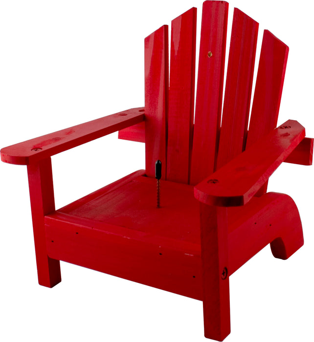Lake & Cabin Adirondack Chair Squirrel Feeder