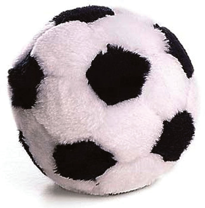 Ethical Pet Plush Soccer Ball Dog Toy, 4 in