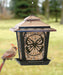 Hopper Style Wild Bird Feeder W/Butterfly Design
