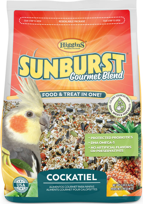 Sunburst Gourmet Blend Cockatiel