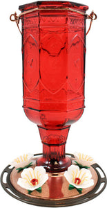 Red Jewel Hummingbird Feeder