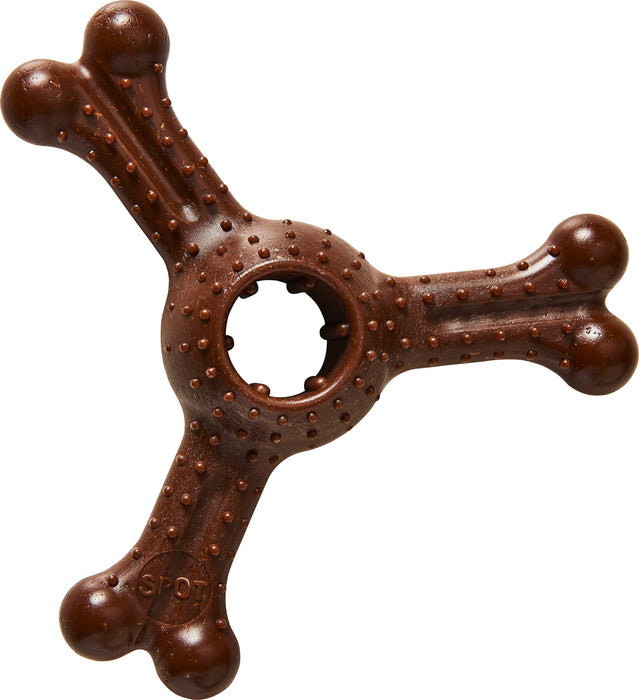 Ethical Pet Bam-Bone Plus Triple Chew Dog Chew Toy, Bison, 7 inches