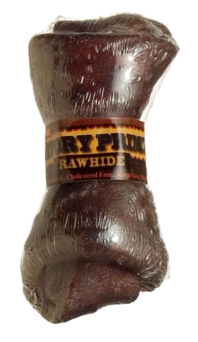 Savory Prime Supreme Knotted Rawhide Bones Bulk Beef 4-5 in