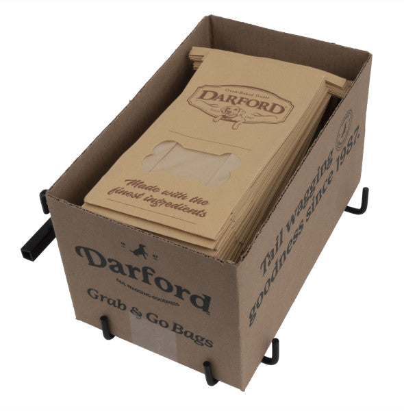 Darford Grab N' Go Bags With Bone-Shaped Window 100 ct