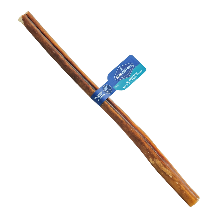 Barkworthies Odor Free Double Cut Bully Stick 12 Inches 25 Count - Image 2