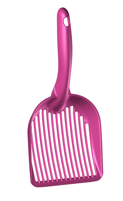 Litter-Lifter Pellet Cat Scoop Hot Pink SM