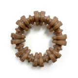 Nylabone Strong Chew Textured Ring Dog Chew Toy Made with Real Beef & Chicken Small (1 Count)