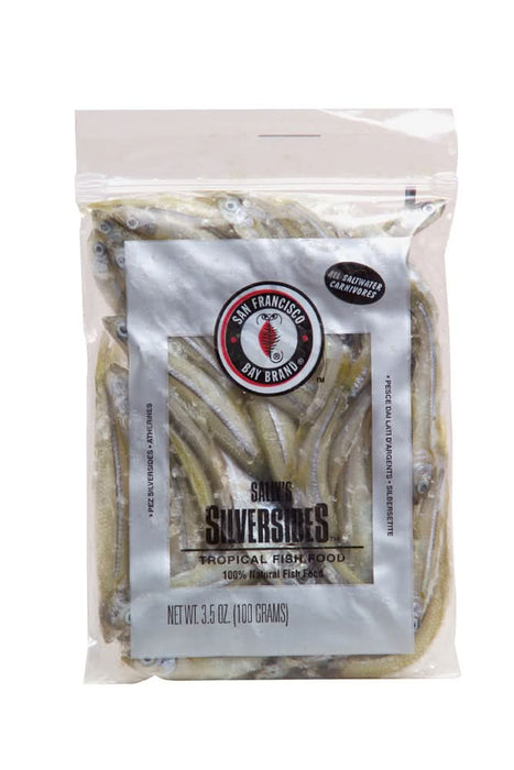 San Francisco Bay Brand Silversides Frozen Fish Food 3.5 oz