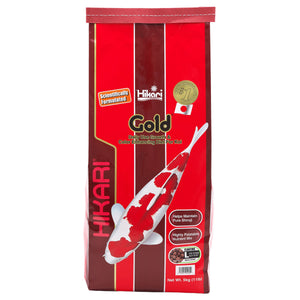 Hikari USA Gold Color Enhancing Pellet Fish Food for Koi and Pond Fishes 11lb LG - Image 2