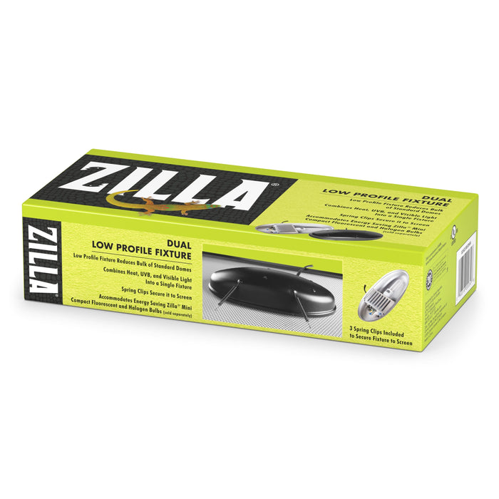 Zilla Low Profile Reptile Terrarium Fixtures