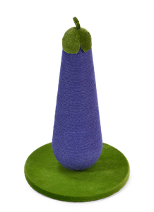 Max & Marlow Apple Novelty Cat Scratcher Egg Plant - Image 2
