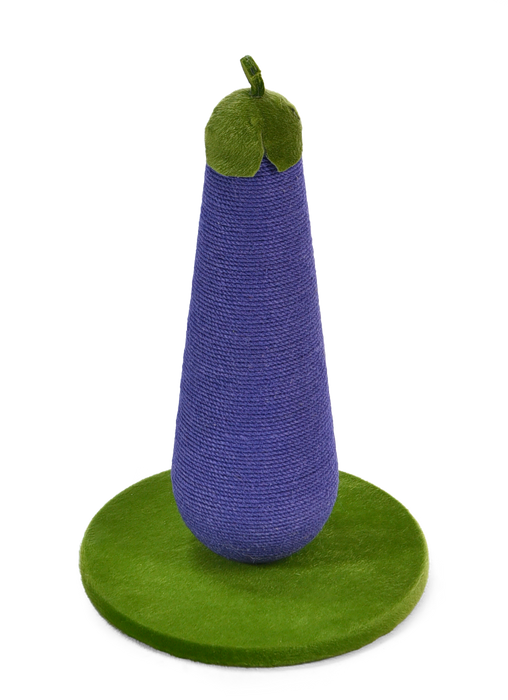 Max & Marlow Apple Novelty Cat Scratcher Egg Plant - Image 2