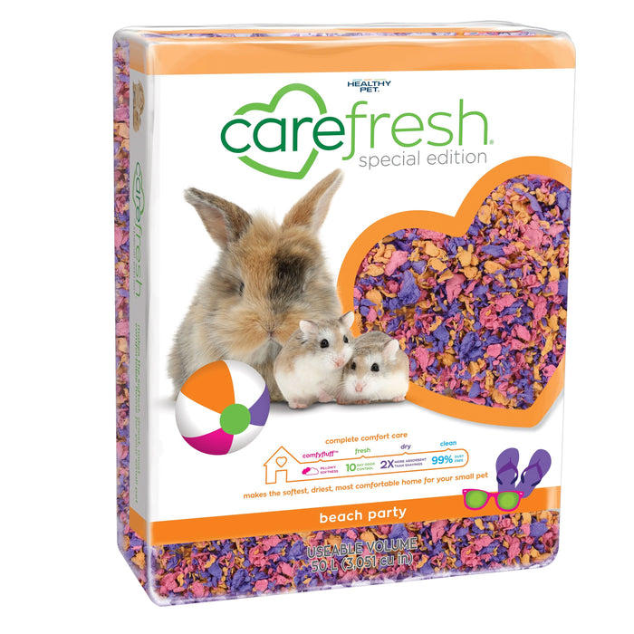 CareFRESH Special Edition Small Animal Bedding Beach Party 50L