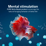 Aqueon PURE Betta Beads Blue 8.8 Ounces