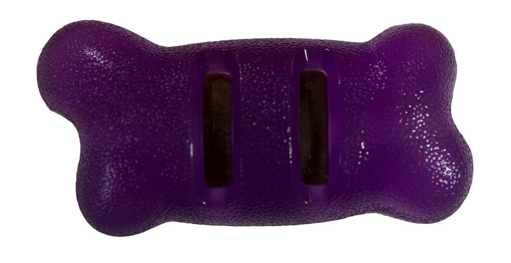 Starmark Flex Grip Treat Ringer Bone Red SM