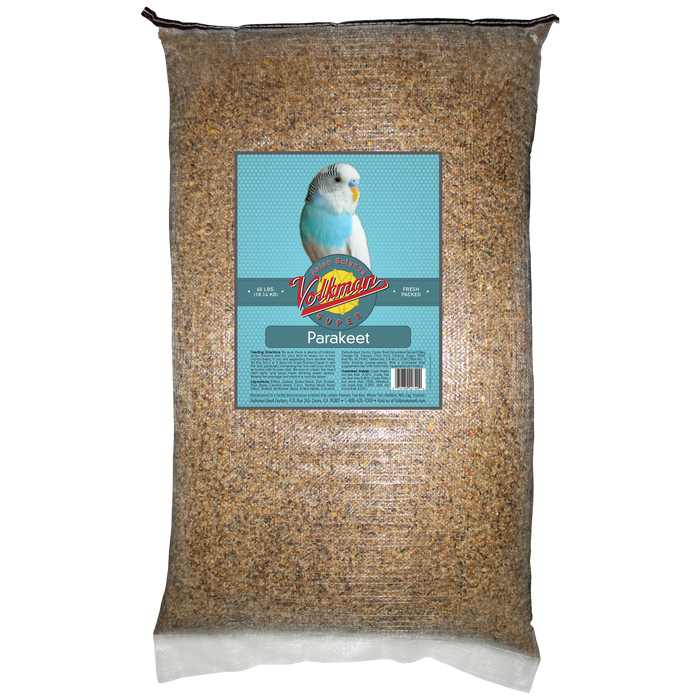 Volkman Seed Company Avian Science Super Parakeet Bird Treat 40 lb
