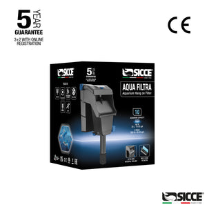 Sicce Aqua Filtra Aquarium Hang on Filter 10gal - Image 2