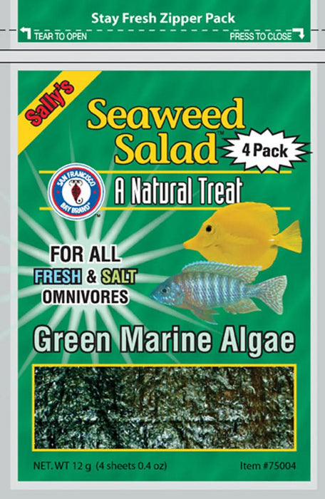 San Francisco Bay Brand Seaweed Salad Fish Food 12 g 4 Count