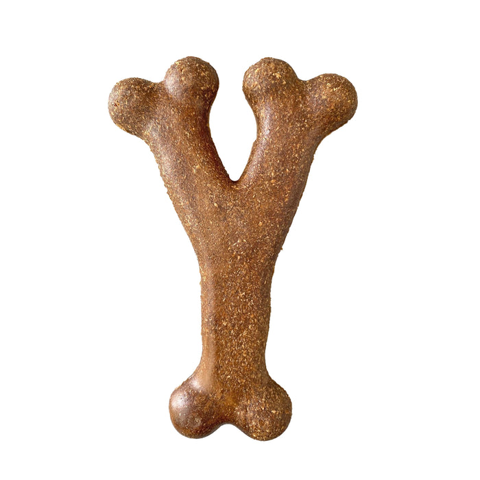 Bam-Bone Naturals Wishbone Dog Treats Chicken 7in 1pk