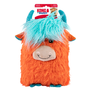 KONG Comfort Highland Cow Dog Toy Assorted XL - Image 2