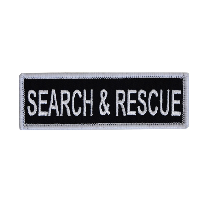 Boss Dog Tactical Harness Patch Search & Rescue SM