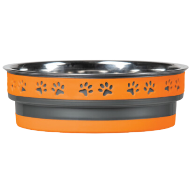 Loving Pets Corsa Pet Bowl Inferno Orange SM