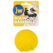 JW Pet Company iSqueak Bouncin' Baseball Dog Toy, Medium - 618940400363