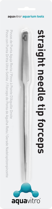 aquavitro Stainless Steel Tip Forceps Straight Needle