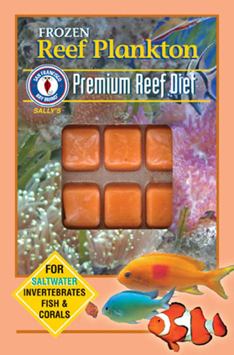 San Francisco Bay Brand Reef Plankton Frozen Fish Food 3.5 oz 30 Count