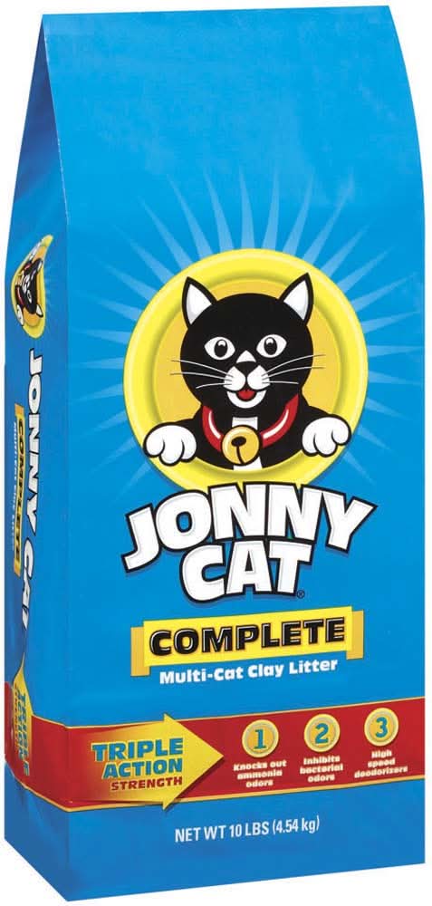 Jonny Cat Complete Multi-Cat Clay Cat Litter 10 lb — AnimalWiz.com