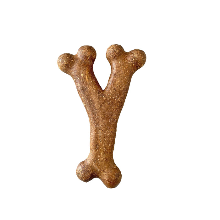 Bam-Bone Naturals Wishbone Dog Treats Chicken 5in 2pk