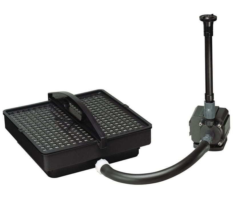 Danner Garden Pond 1700 Filter & Pump Kit Black 700 GPH