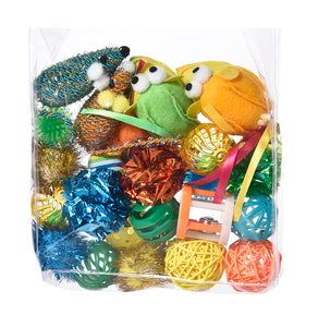 Max & Marlow Cat Toys Value Pack Assorted 24pk - Image 2