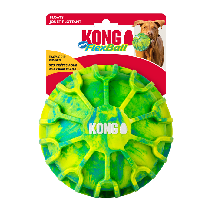 KONG Flexball Sport Ball Dog Toy XL - Image 8