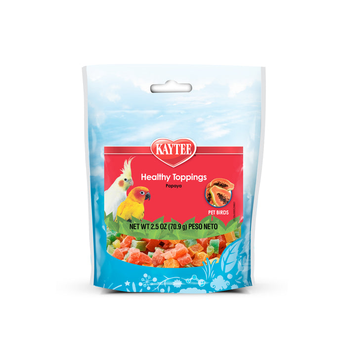 Kaytee Healthy Toppings, Papaya 2.5 Ounces