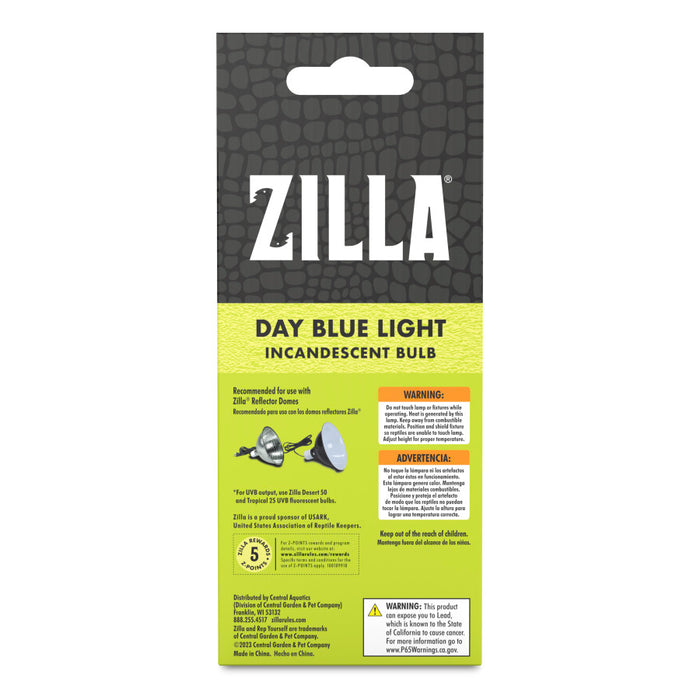 Zilla Incandescent Bulb Day Blue 100 Watt