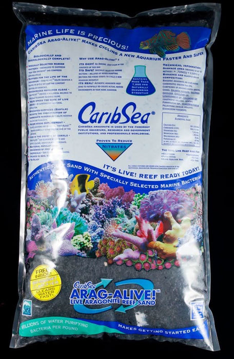 CaribSea Arag-Alive Hawaiian Aquarium Sand 20 lb