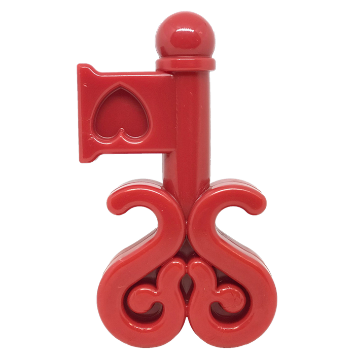 Mutts Kick Butt Key to My Heart Ultra Durable Nylon Dog Chew Toy