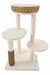 Max & Marlow Rattan Wicker 3 Level Cat Tree 30in - Image 2