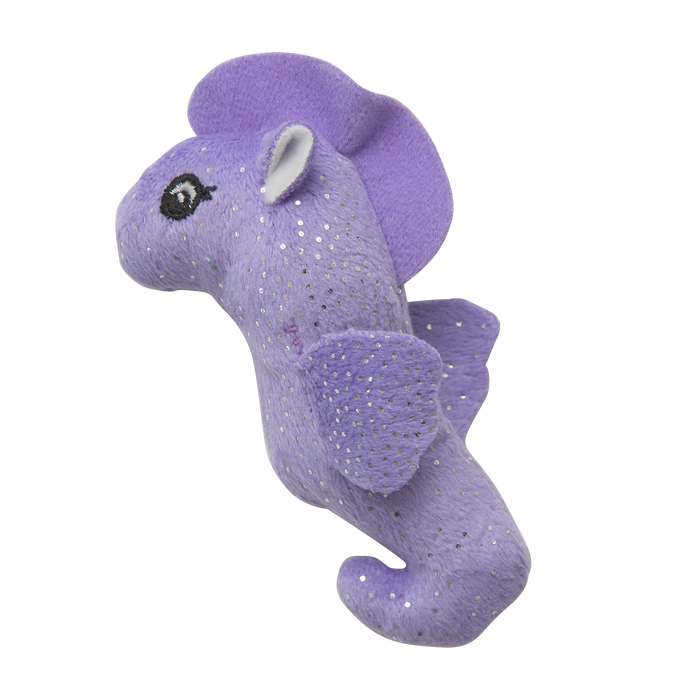 SnugArooz Kitty Seahorse with Catnip Plush Cat Toy (Pack of 2)