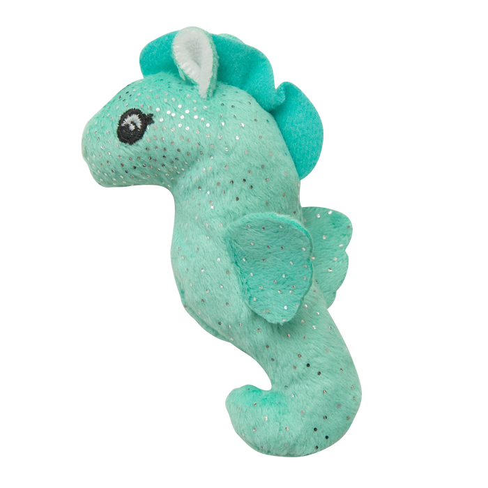 SnugArooz Kitty Seahorse with Catnip Plush Cat Toy (Pack of 2)