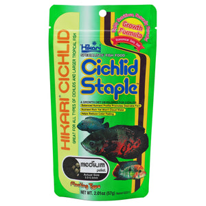 Hikari USA Cichlid Staple Pellets Fish Food 2oz MD - Image 2