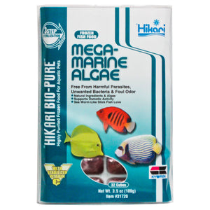 Hikari USA Mega-Marine Algae Frozen Fish Food 3.5 oz 32 Count - Image 2