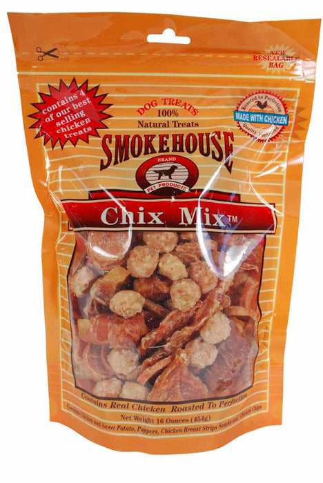 Smokehouse Chix Mix Dog Treats 16 oz
