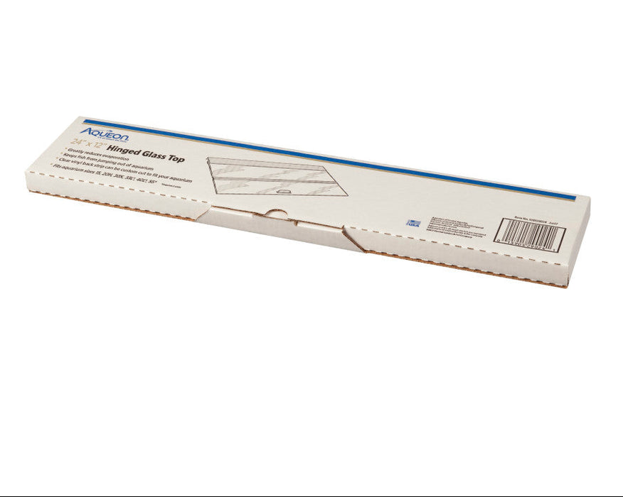 Aqueon Hinged Glass Tops 1 Pack, 1ea/24 X 12 in